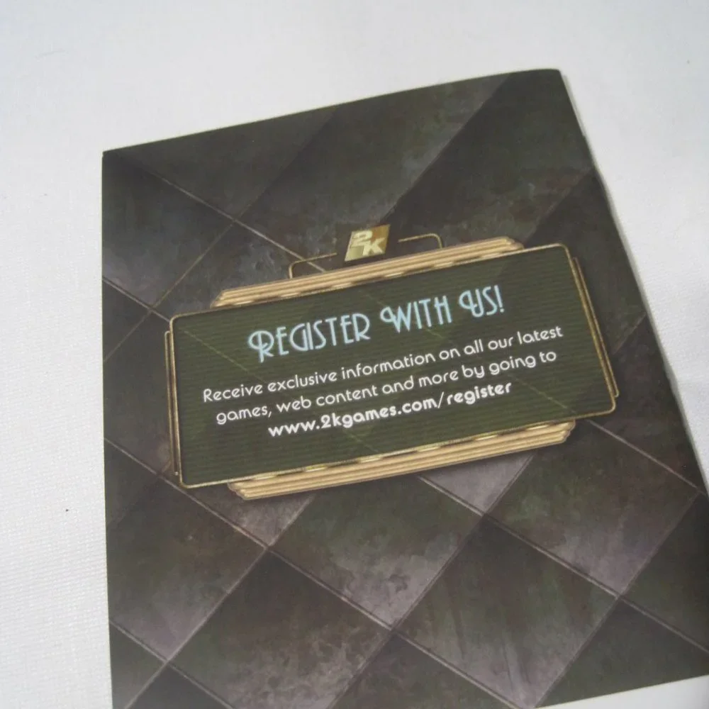 Bioshock for Windows PC DVD 2K Video Game 2007 Complete with Manual (M-Mature)